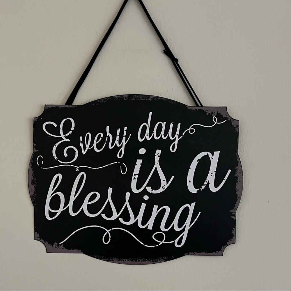 Blessings wall plaque